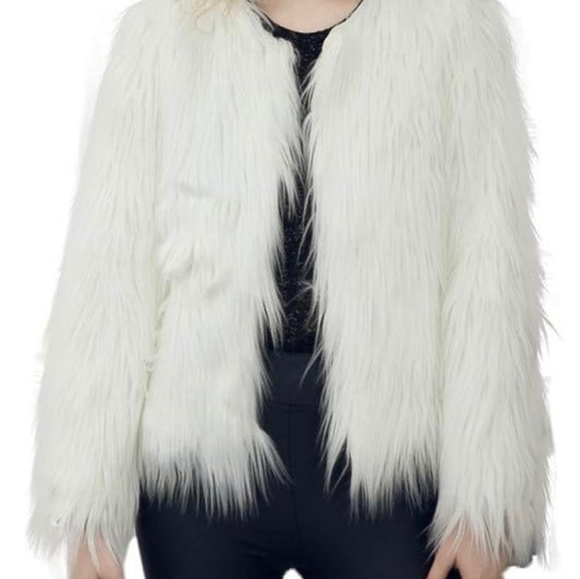 Ladies shaggy jacket size medium 🆕🆕🆕 - Picture 1 of 4